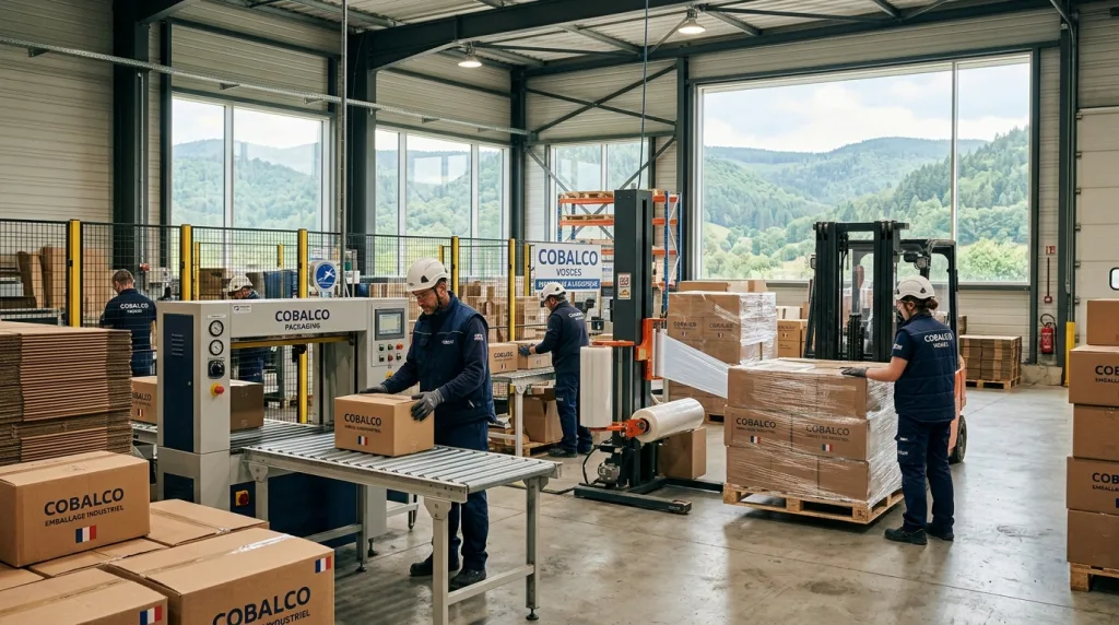 cobalco, expert en emballage industriel dans les vosges, offre des solutions sur mesure pour protéger et transporter vos produits en toute sécurité.