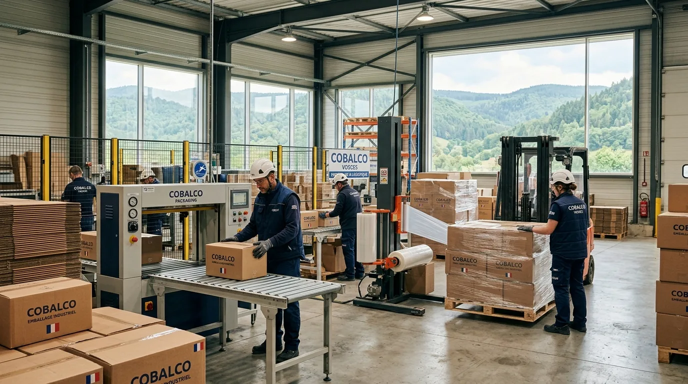 cobalco, expert en emballage industriel dans les vosges, offre des solutions sur mesure pour protéger et transporter vos produits en toute sécurité.