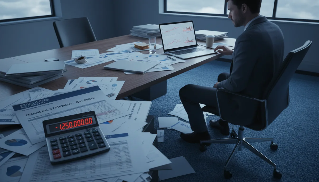 découvrez les raisons pour lesquelles le compte de bozullhuizas partners ltd présente un solde négatif et les implications financières associées.